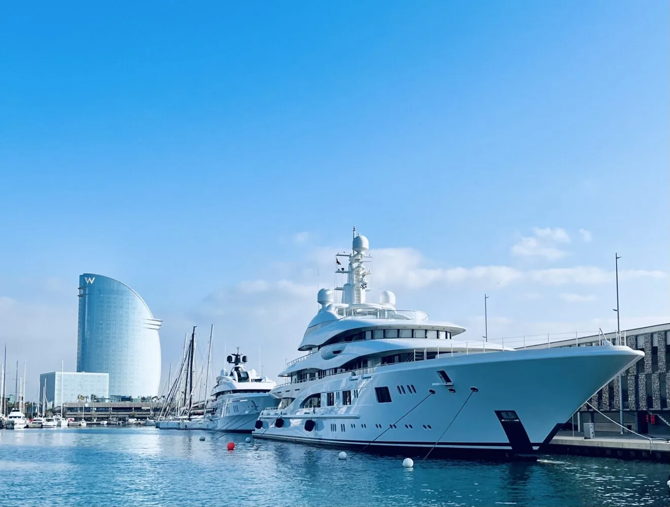 Drehscheibe für Superyachten