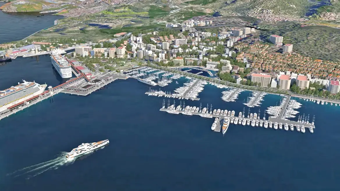 superyacht berths la napoule