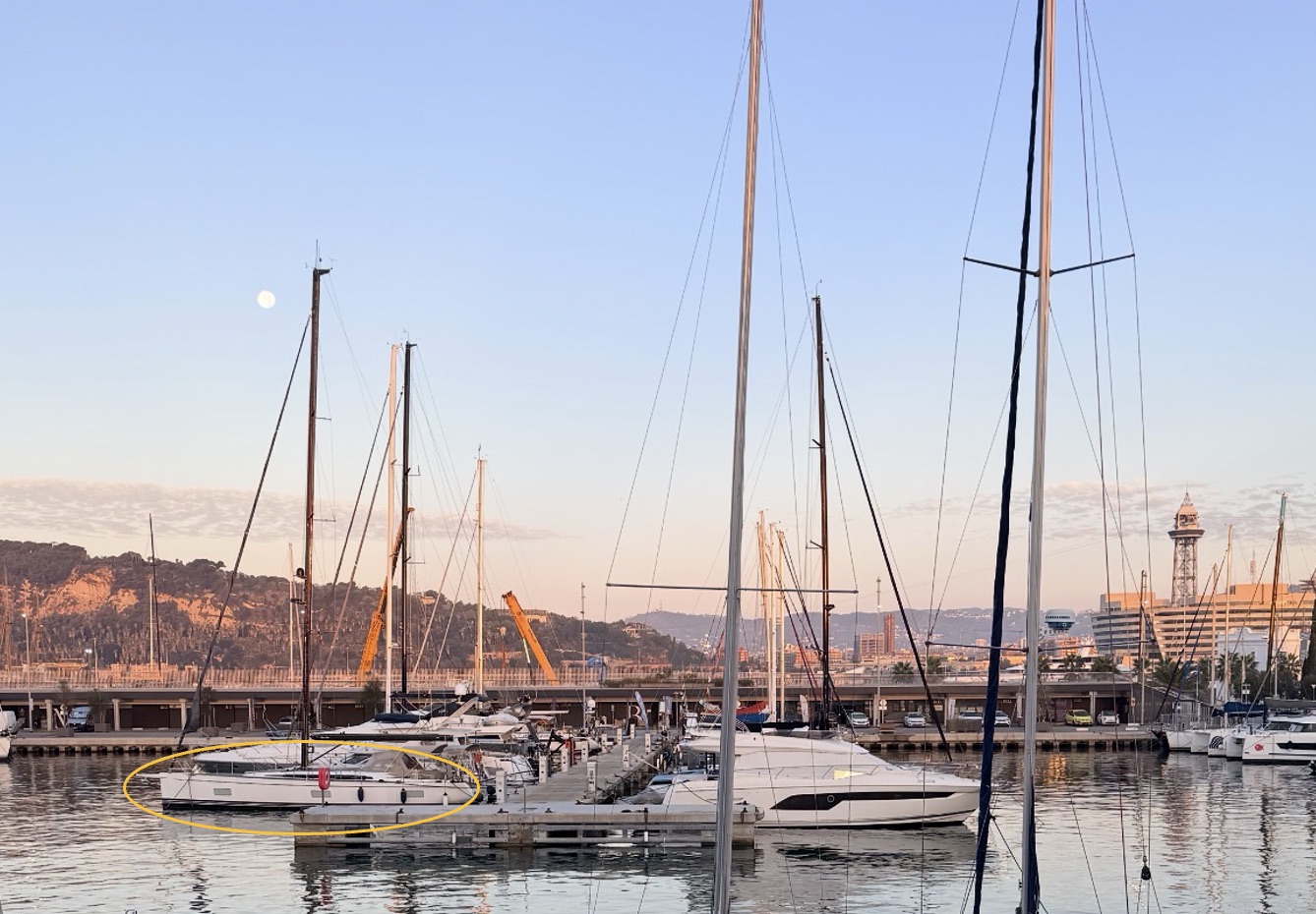 superyacht berths la napoule